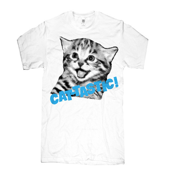 Cat-tastic t-shirt, design by Skip 'N Whistle #printing #design #graphic #shirts