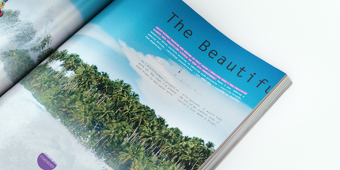 Surfing Magazine Editorial 2012 - Joy Stain #surf #surfing #print #spread #layout #editorial #magazine #typography