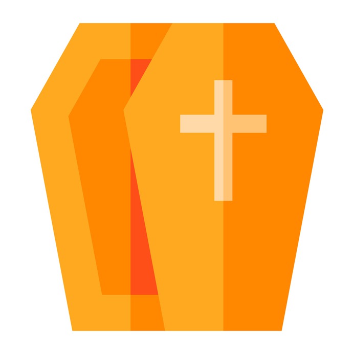 See more icon inspiration related to death, cultures, wooden, coffin, box and cross on Flaticon.