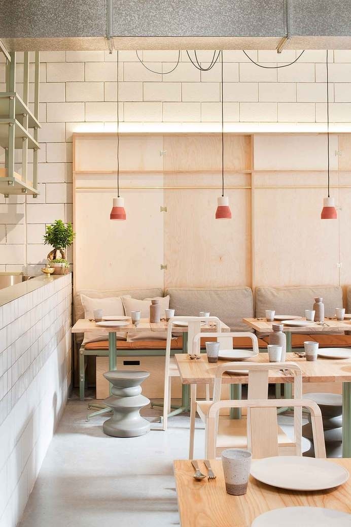 Ruyi Dumpling & Wine Bar by Hecker Guthrie, Melbourne | Yellowtrace #interior #wood #restaurant