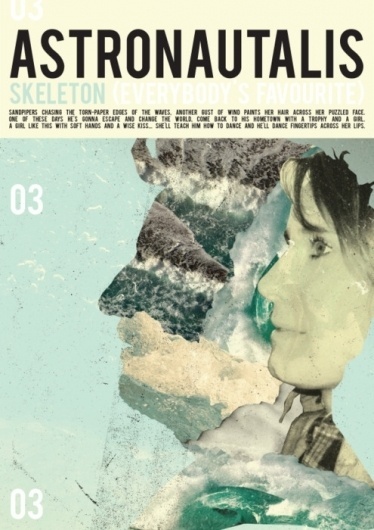Andrew McAlpine ///// Graphic Design //////// #astronautalis #collage #waves