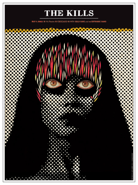 GigPosters.com - Kills, The - Cold Cave - Entrance Band, The #zach #young #the #gigposter #poster #monster #kills #hobbs