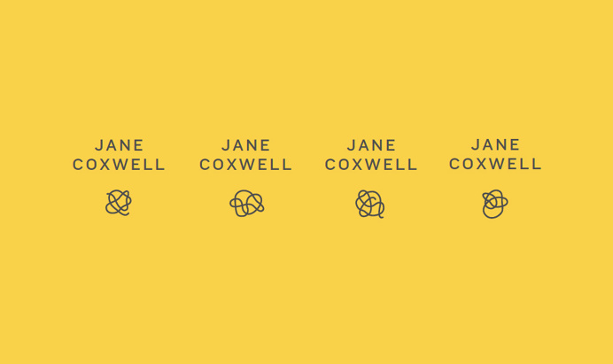 Jane Coxwell (chef) identity by MGMT. design #identity #logo #brand #design #mgmt