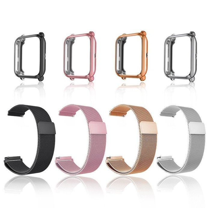 Metal Bracelet With Case For Smart Watches - Shop For Gamers