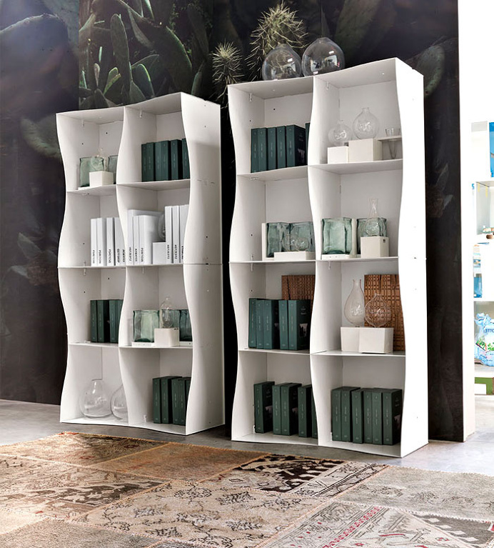 Iron-ic Metal Bookcase by Ronda Design - #design, #furniture, #modernfurniture, design, furniture