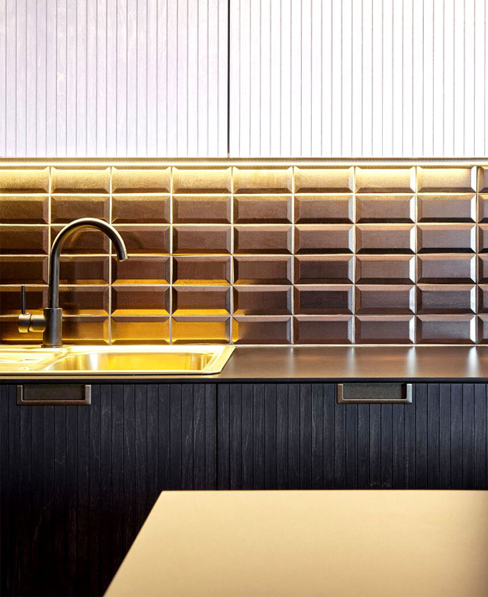 Renovation in Prague by Formafatal - #floor, #rugs, #carpets, #kitchen