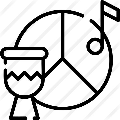 See more icon inspiration related to peace symbol, shapes and symbols, music and multimedia, reggae, rythm, percussion instrument, musical instrument, percussion, orchestra, drum and music on Flaticon.