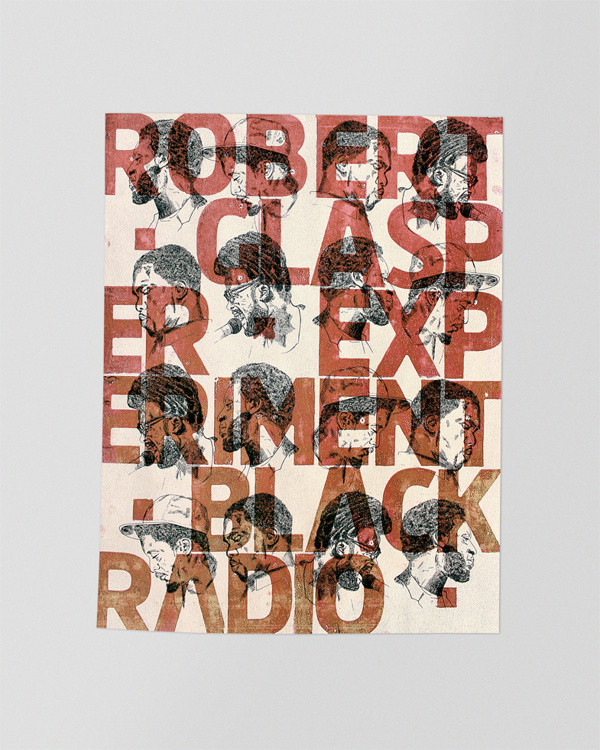 Robert Glasper Letterpress #letter #illustration #typeface #music #paper #ink #red #i #jazz #design #book #composition #cover #identity #poster #type #promotion #old #letterpress #covers #grid #cartel #beautiful #typography #graphic #experimental #drawing #editorial #magazine