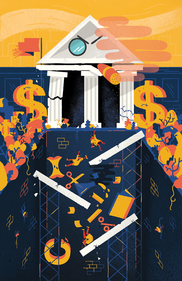 Mediocrity #illustration poster