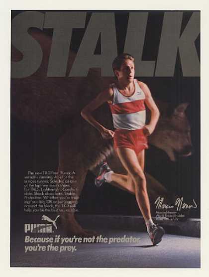 Marcus Nenow Puma TX-3 Running Shoe Photo (1985)