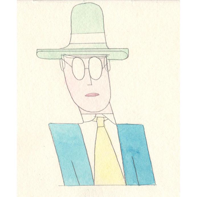 Untitled 2018 pencil and watercolour on paper. 2018 #barepsldn #nexusstudios #illustration #illustration