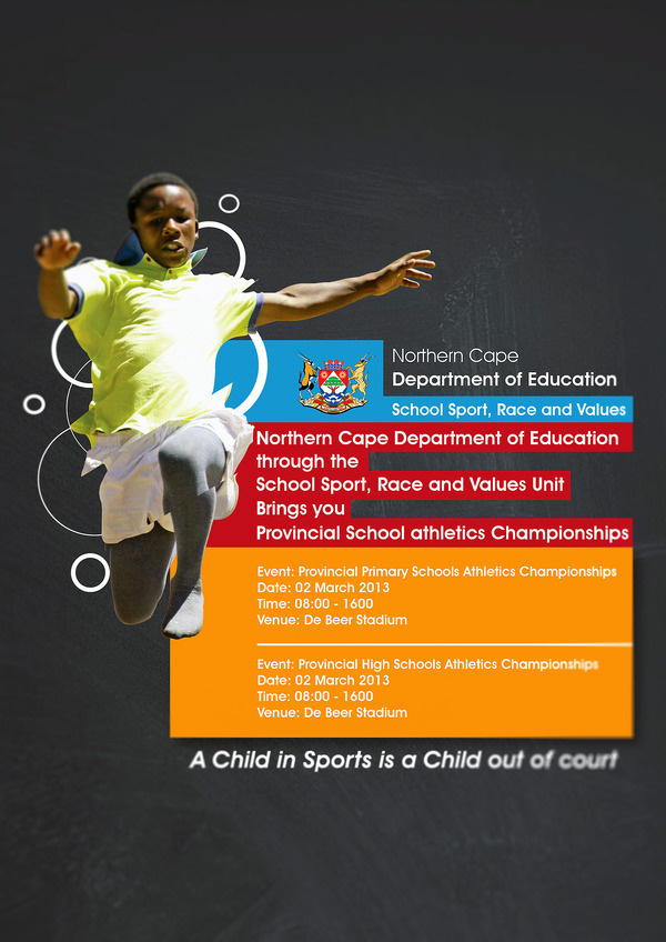 department of education #africa #design #graphic #south #kimberley #poster #layout