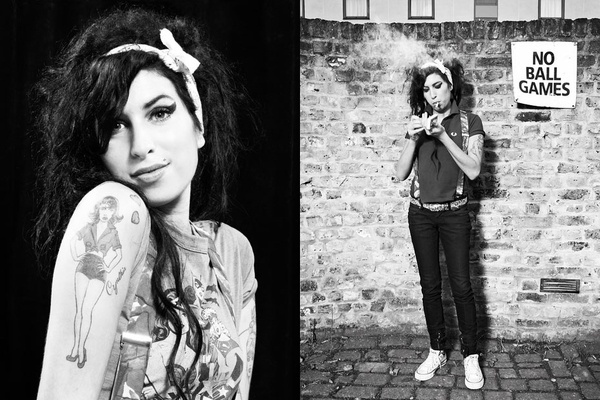 Amy Winehouse #chalkey #photography #dean #portraiture #blackandwhite