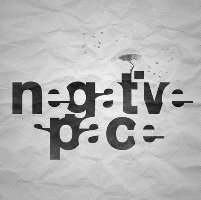 Applying Negative Space to Storytelling (fiction) #negative #lettering #space #typography