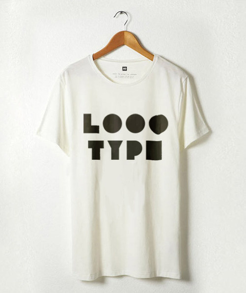 Logotype on t-shirt #logotype #white #geometry #print #black #logo #shirt #type #typography