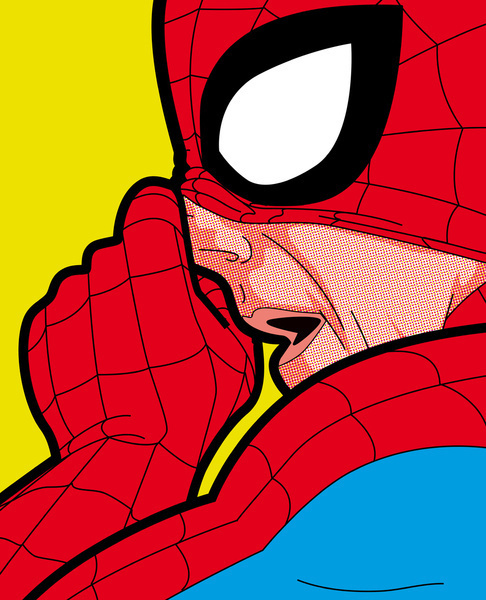Secret Hero Life Pop icons @ ShockBlast #man #spider #superheroes #pop