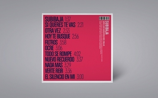 Santiago Capriglione Subibaja - ignacio fretes #packaging #design #case #bum #music #cd