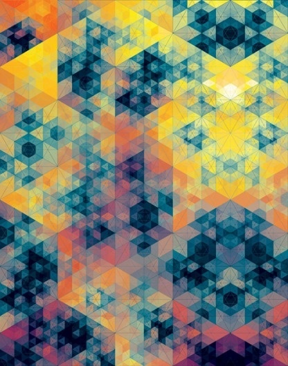 It's Nice That : Andy Gilmore's painstakingly created geometric patterns are beautifully hypnotic #design #pattern