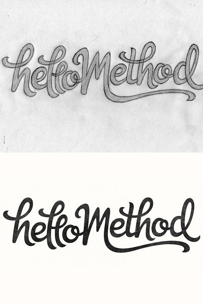 Method by Claire Coullon #inspiration #creative #lettered #personalized #design #illustration #logo #hand