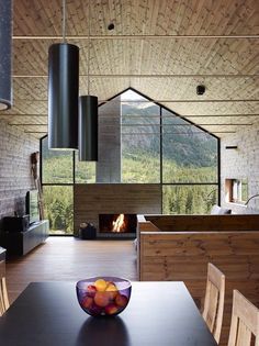 Spennende hyttekonstruksjon - Moderne hyttekos i Hemsedal - Bo-Bedre.no
