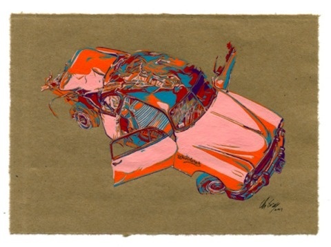 Chris Crites | PICDIT #bag #painting #art