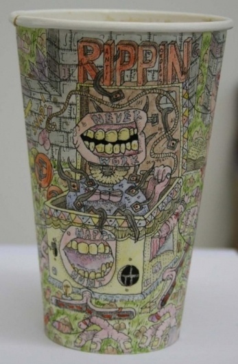 Paul Westcombe | Colossal #illustration #coffee #cup #westcombe #paul