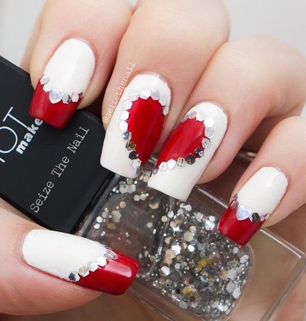 50 VALENTINE'S DAY NAIL ART IDEAS