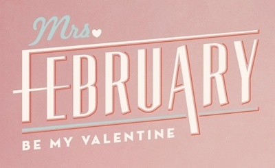 Calendar Girl on the Behance Network #calendar #design #army #typography