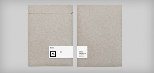 AS | Angel Souto Estudio Creativo #logo #identity #branding #stationery