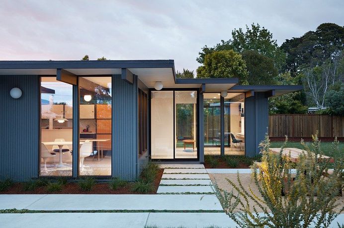Mid-Mod Eichler Addition Remodel by Klopf Architecture