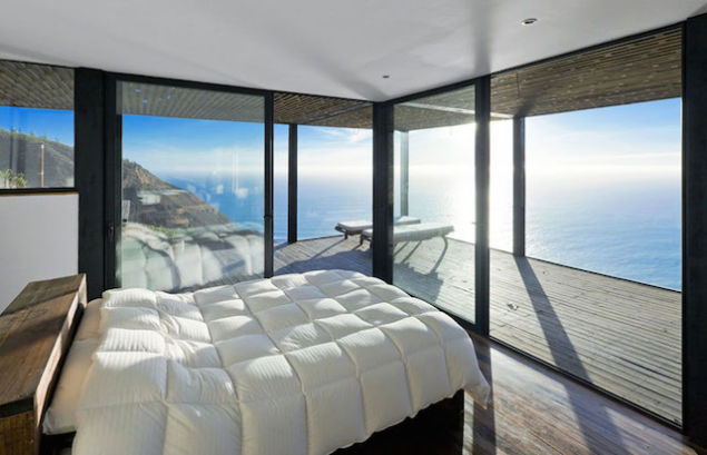 Perfect home perched on a cliff is made of dreams of quiet, food and sex #architecture #house #living