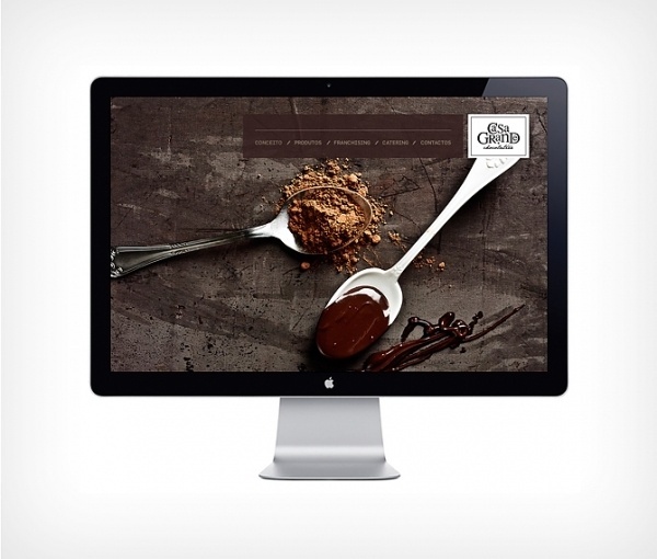 Casa Grande Chocolatier - Luís Oliveira - Graphic . Interactive Design #webdesign