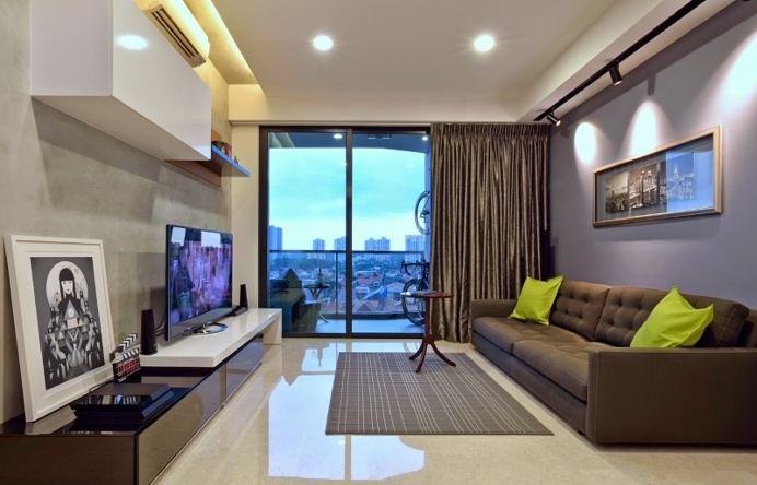 Dakota Crescent apartment #interiordesign