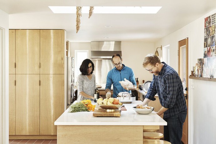 A Renovation of a 1950's Era Home into a Gathering Space for Family and Friends