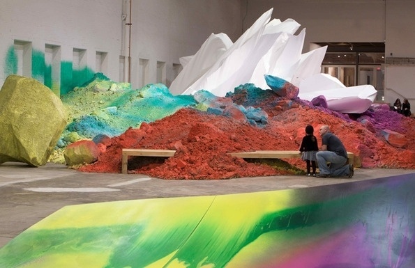 It's Nice That : What's On: Katharina Grosse #grosse #art