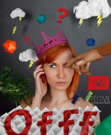 Offf on the Behance Network #polyhedrals #2012 #design #orange #graphic #mannequin #photography #offf #cool
