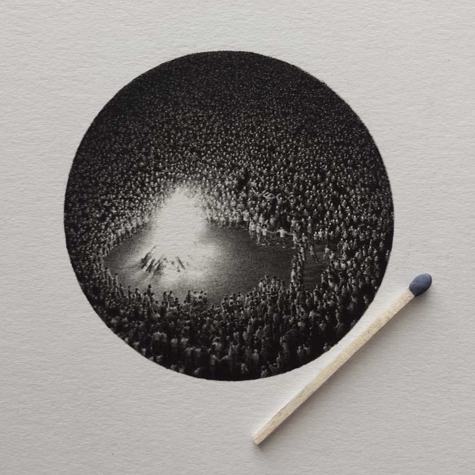 Miniature Pencil Drawings by Mateo Pizarro