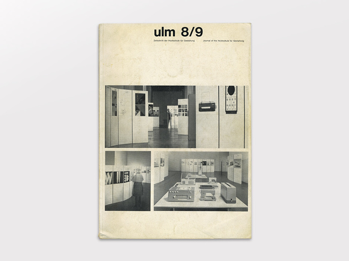 ulm 8/9 Journal of the Hochschule für Gestaltung, September 1963 via www.thisisdisplay.org