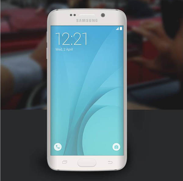 Galaxy S6 Edge Mockup