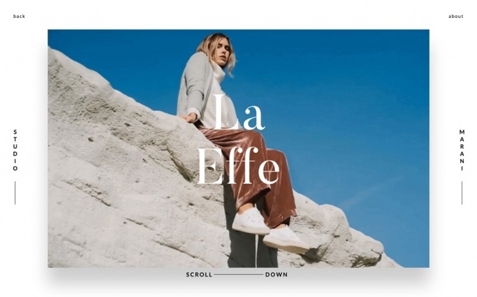 Studio Marani website webdesign creative direction italy italian website web mindsparklemag