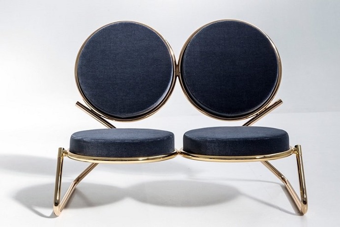 The bold shapes and simple materials of the Double Zero chair make this collection a real stand-out. #design #product #furniture