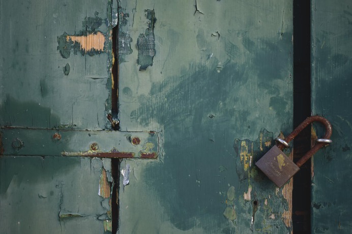 gray padlock
