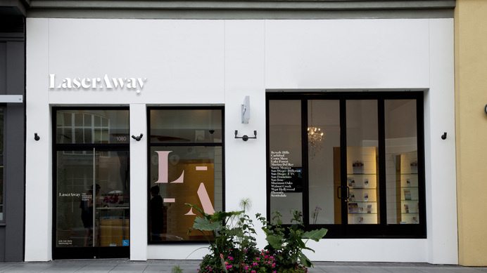New Logo and Identity for LaserAway by DIA #identity #branding #retail