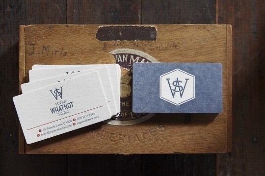 Super Whatnot | The Design Ark #letterpress #cards #business