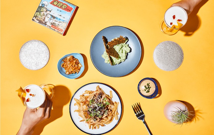 Photography for Plant-based restaurant Grasshopper