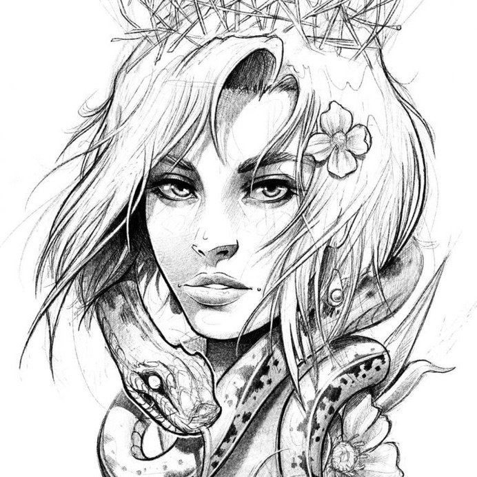 Snake Tattoo Design