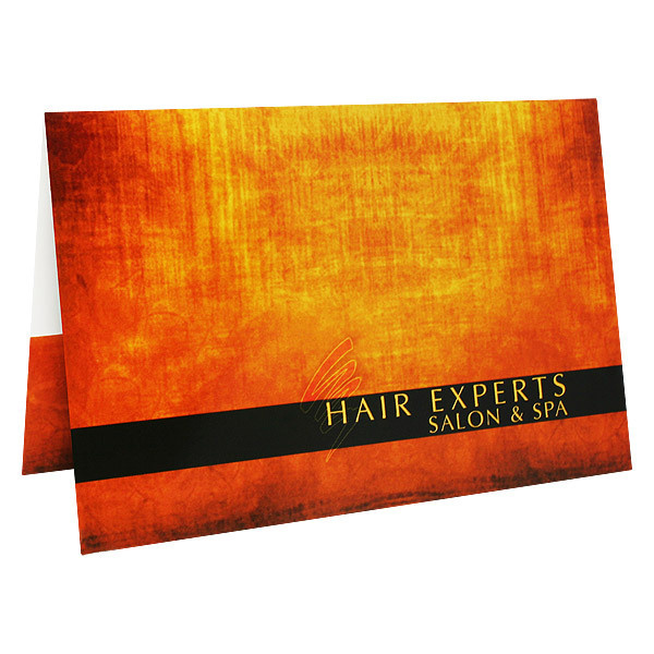 Hair Experts Salon & Spa Gift Card Holder #salon #business #card #hair #spa #holder #folder
