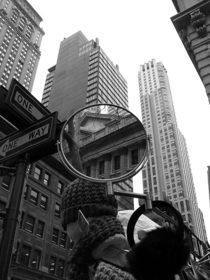 Black and White Urban Scenes by Frederic Bourret