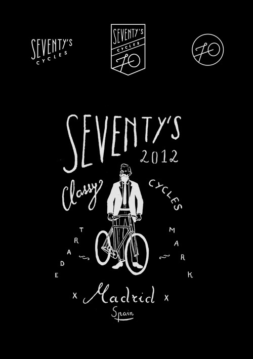 Seventy's cycles #logo #bike #logotype #identity