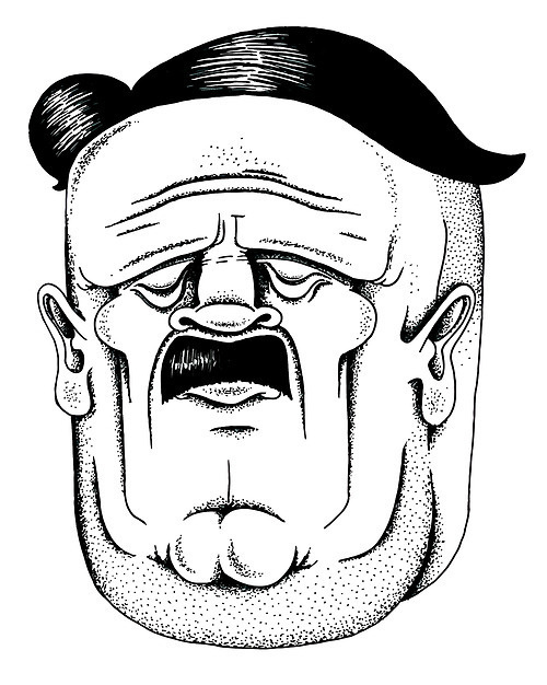 herr heer #white #sheer #b&w #herr #black #comic #illustration #and #heer #drawing